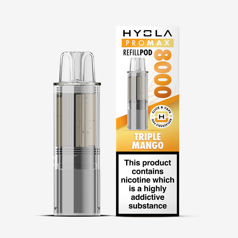Hyola Pro Max 8000 Triple Mango Prefilled Pod