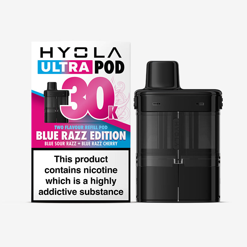 Hyola Ultra 30K Blue Razz Edition Prefillled Pod