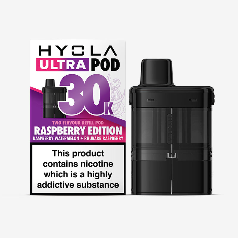 Hyola Ultra 30K Raspberry Edition Prefilled Pod