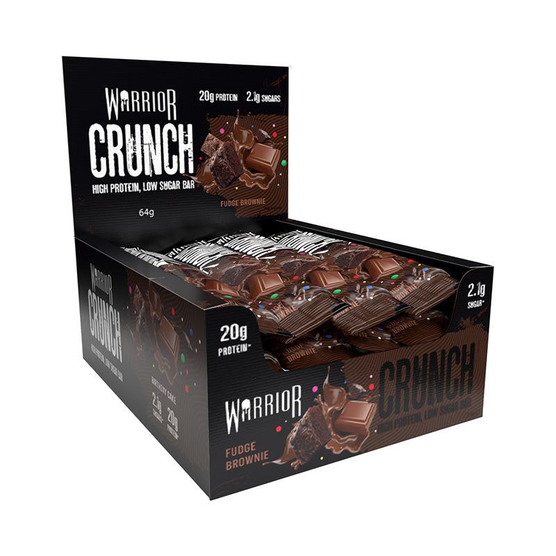 Warrior Crunch Fudge Brownie Halal 64g 64g RRP £2.00